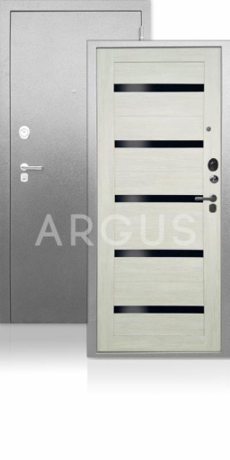 Сейф-дверь "Аргус ДА 87/2 серебро на белом" 0