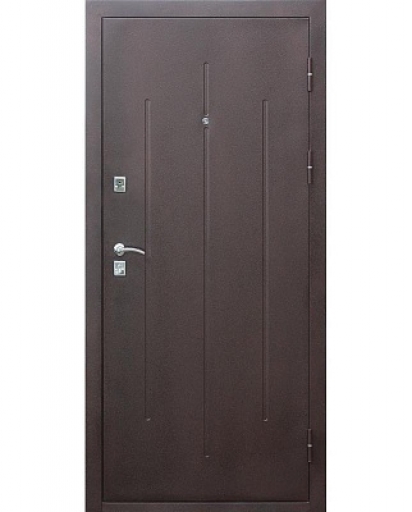 Входная металлическая дверь Цитадель "СтройГОСТ 7-2" метал/ метал, 3 петли 0