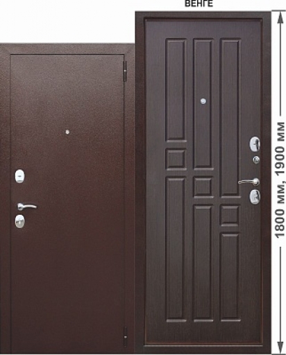 Входная металлическая дверь Цитадель "Гарда" mini 1800, 1900 0