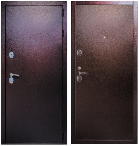 Стальная дверь СТРАЖ 3K - STEEL Уличный вариант 0
