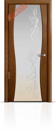 Дверное полотно "Омега 1" с рисунком 2