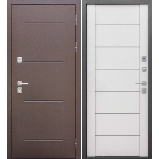 Входная металлическая дверь Цитадель "Isoterma" 11 см Медный антик 0