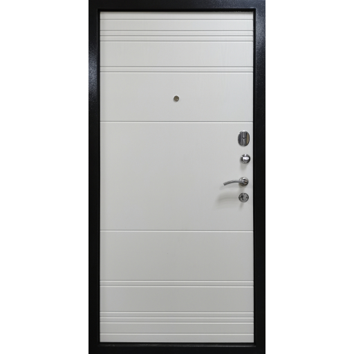Дверь металлическая Дверной Континент ДК-80 панель/панель Орех Бренди/Белое дерево 2