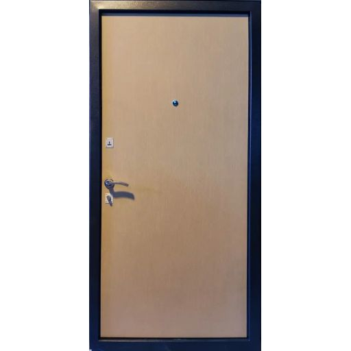 Дверь металлическая Дверной континент ДК-70 МЕЛАМИН Венге светлый 2